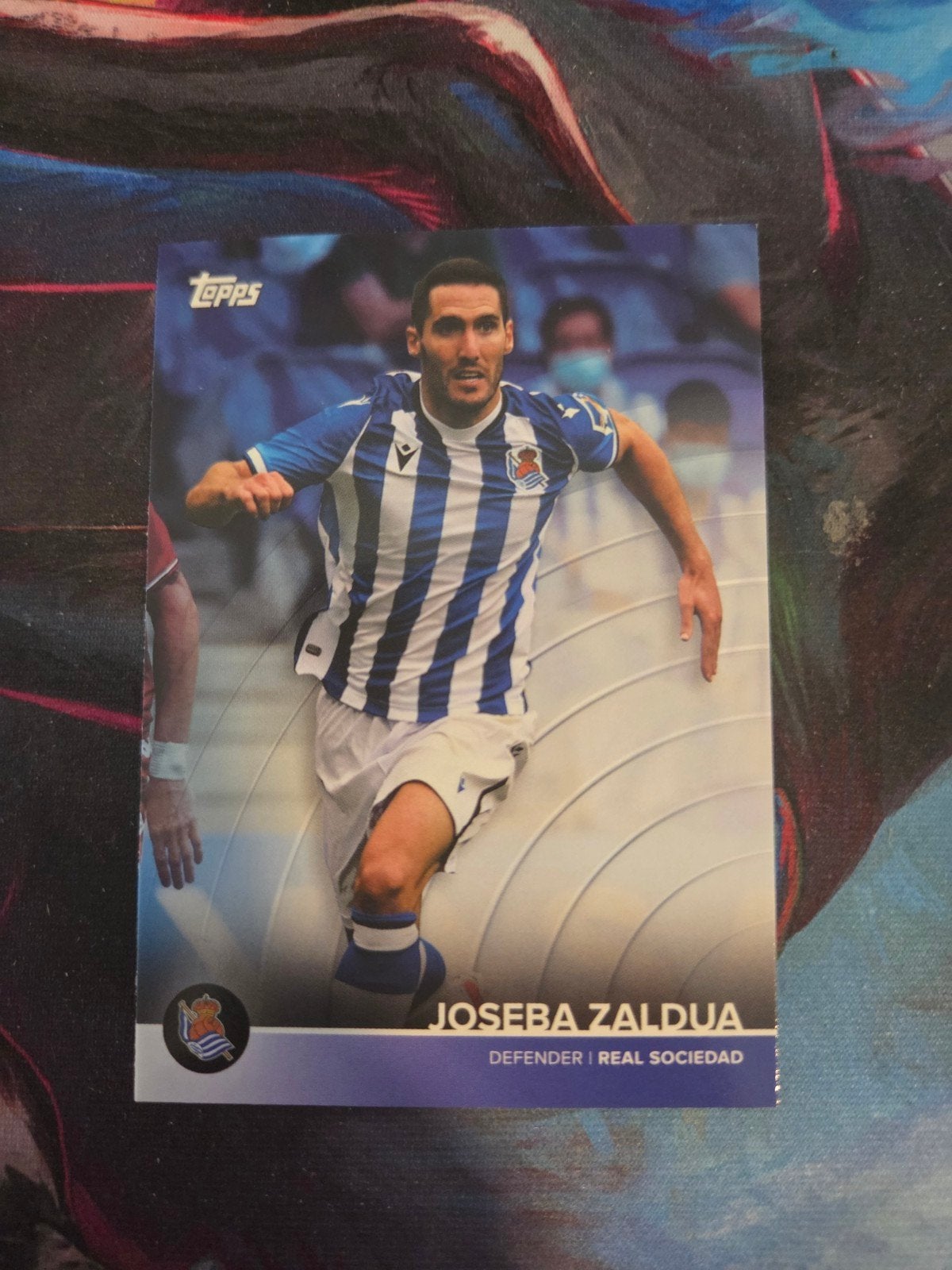 Topps Joseba Zaldua Real Sociedad Voetbalkaart, Ophalen of Verzenden