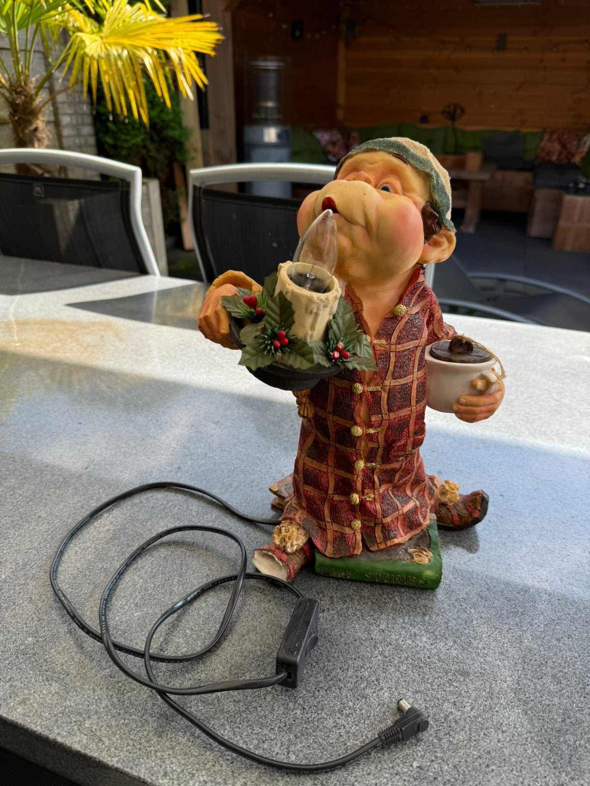 Originele Efteling Laaf Nachtlamp / Schemerlamp, Ophalen, Gebruikt
