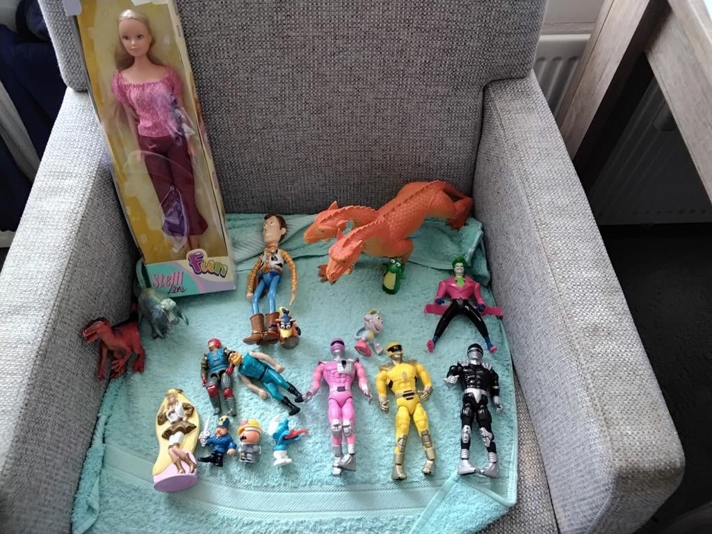 Lot actiefiguren, Ophalen of Verzenden