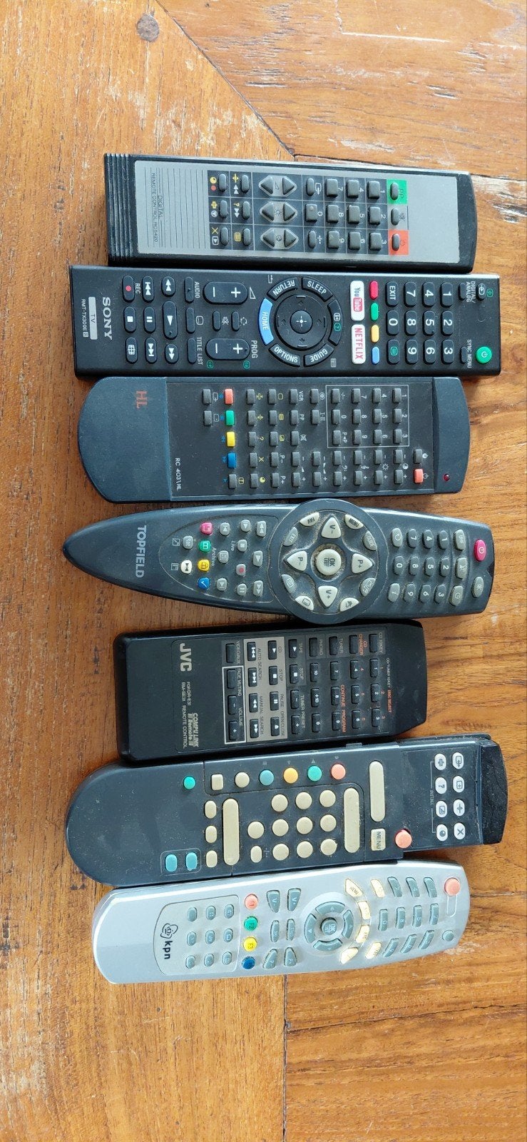 Diverse afstandsbedieningen voor TV, DVD en meer, Ophalen, Gebruikt, Origineel, Tv