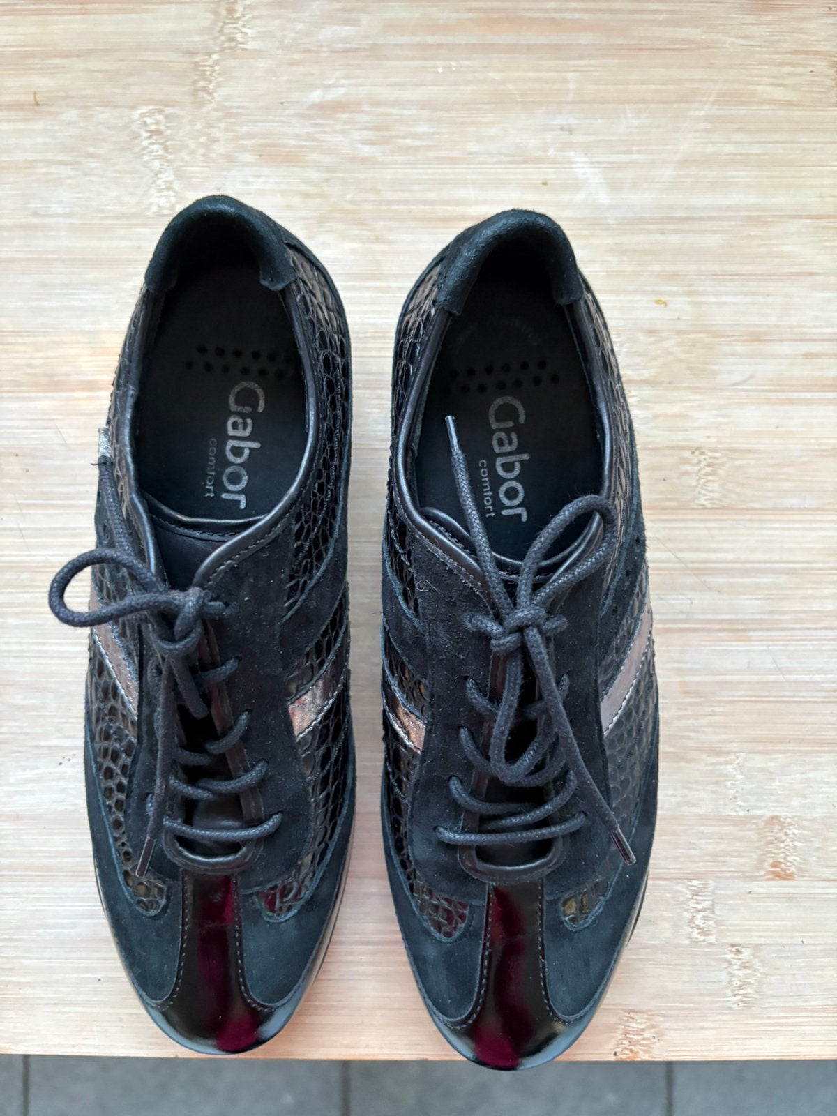Gabor sneakers maat 37, Kleding | Dames, Ophalen of Verzenden, Zo goed als nieuw, Zwart, Overige typen