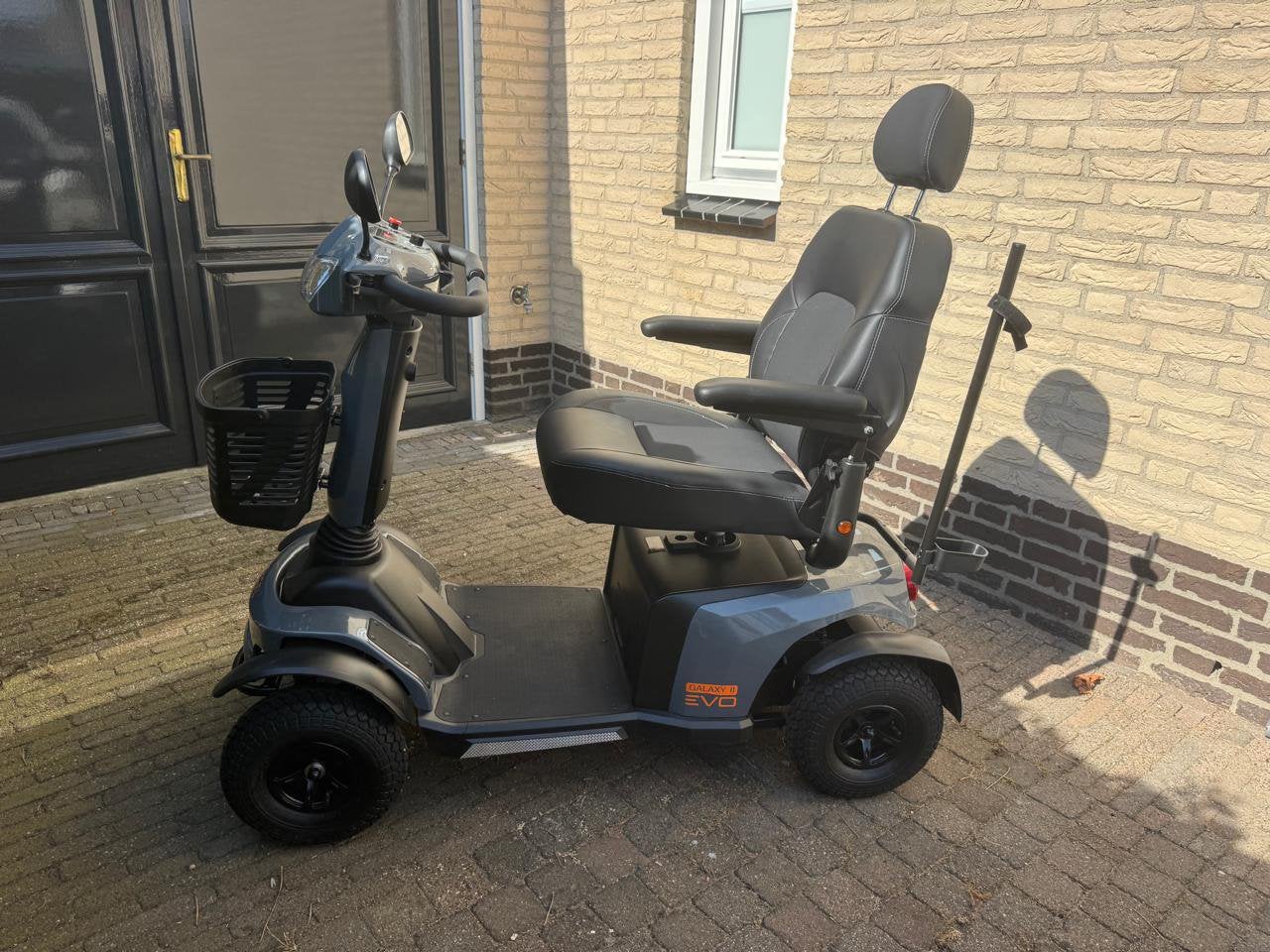 Scootmobiel Excel Galaxy II EVO 4 Thunder, Ophalen, Excel, Zo goed als nieuw, 16 km/u of meer