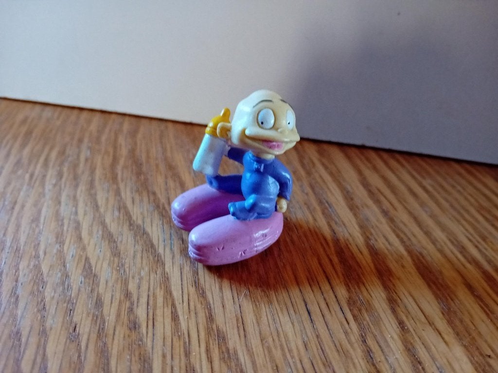 Rugrats kunststof poppetje Dil Pickles 2001 5x3,3cm, Verzamelen, Ophalen of Verzenden, Gebruikt
