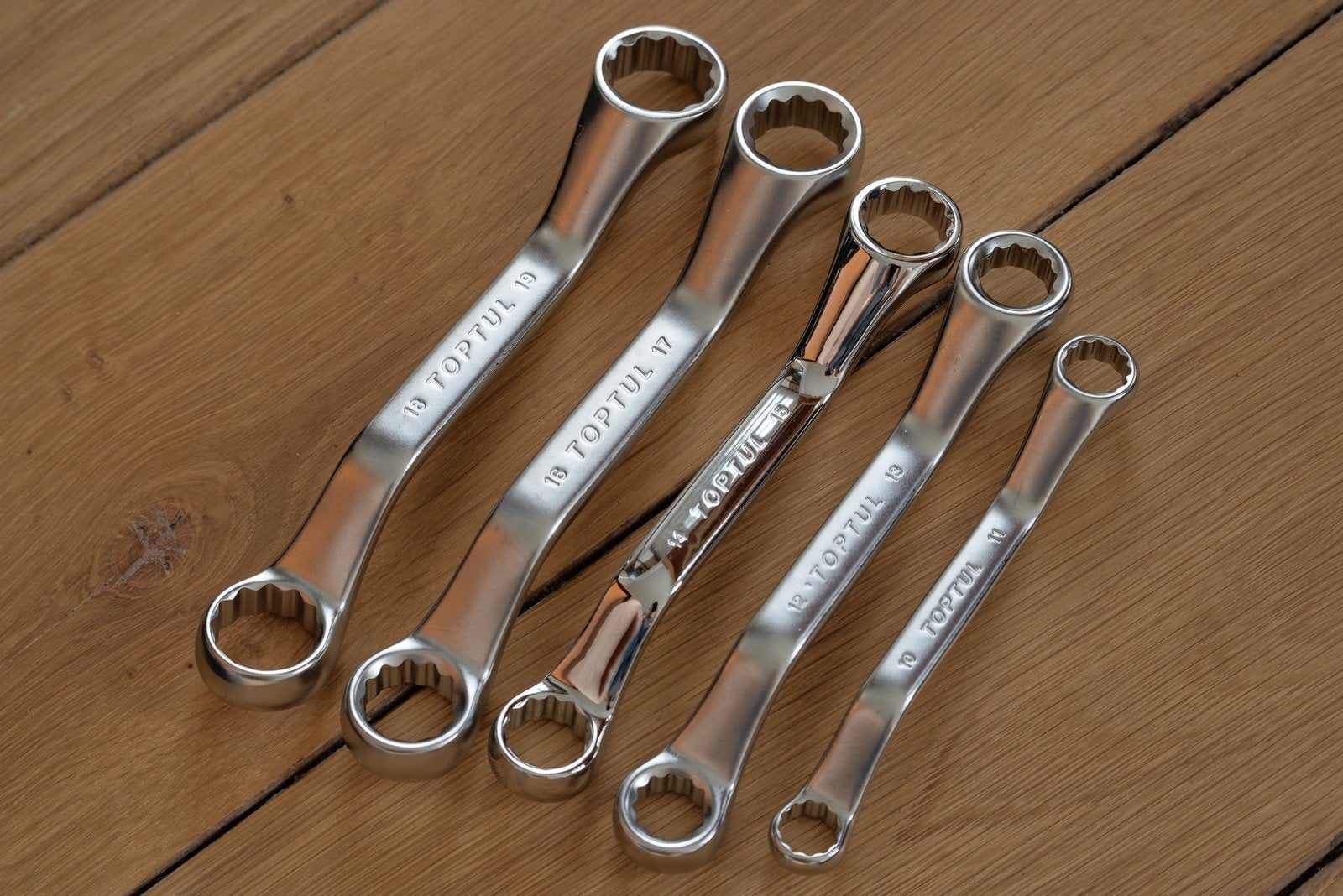 Toptul short double ring spanner (tweezijdige ringsleutel), Ophalen of Verzenden, Zo goed als nieuw, Sleutel/ratel, Overige merken