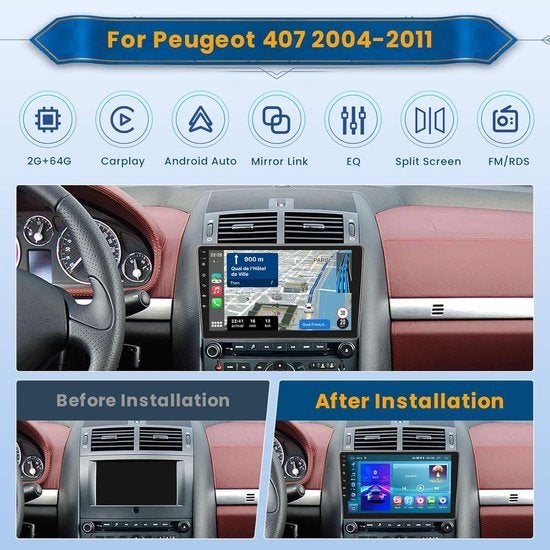 Android CarPlay Radio – Autoradio Multimedia Systeem, Corvance B.V., Verzenden, Nieuw, Corvancebol@gmail.com