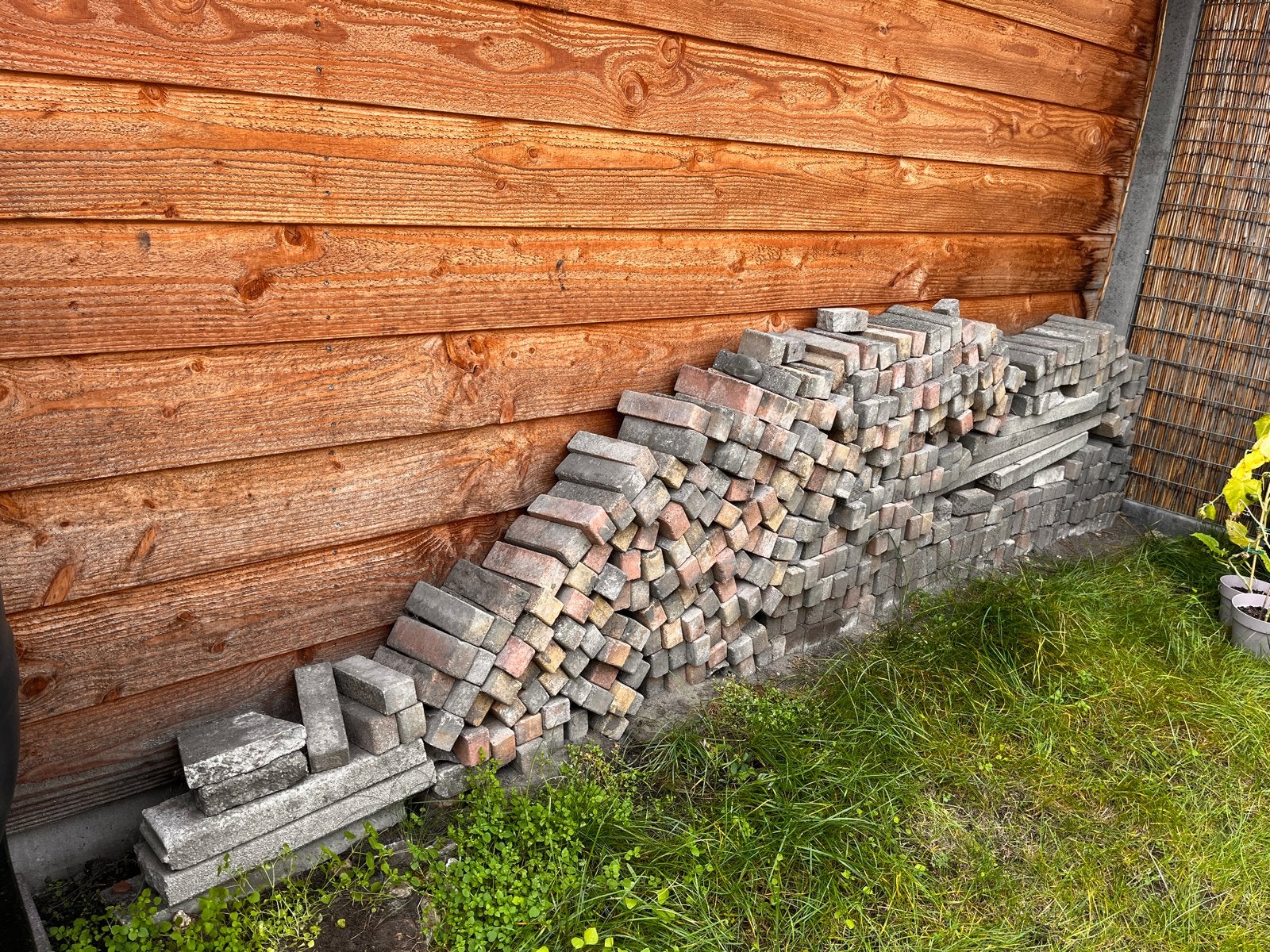 Gebruikte klinkers gratis afhalen, Tuin en Terras, Ophalen, Gebruikt, Klinkers, 5 tot 10 m²