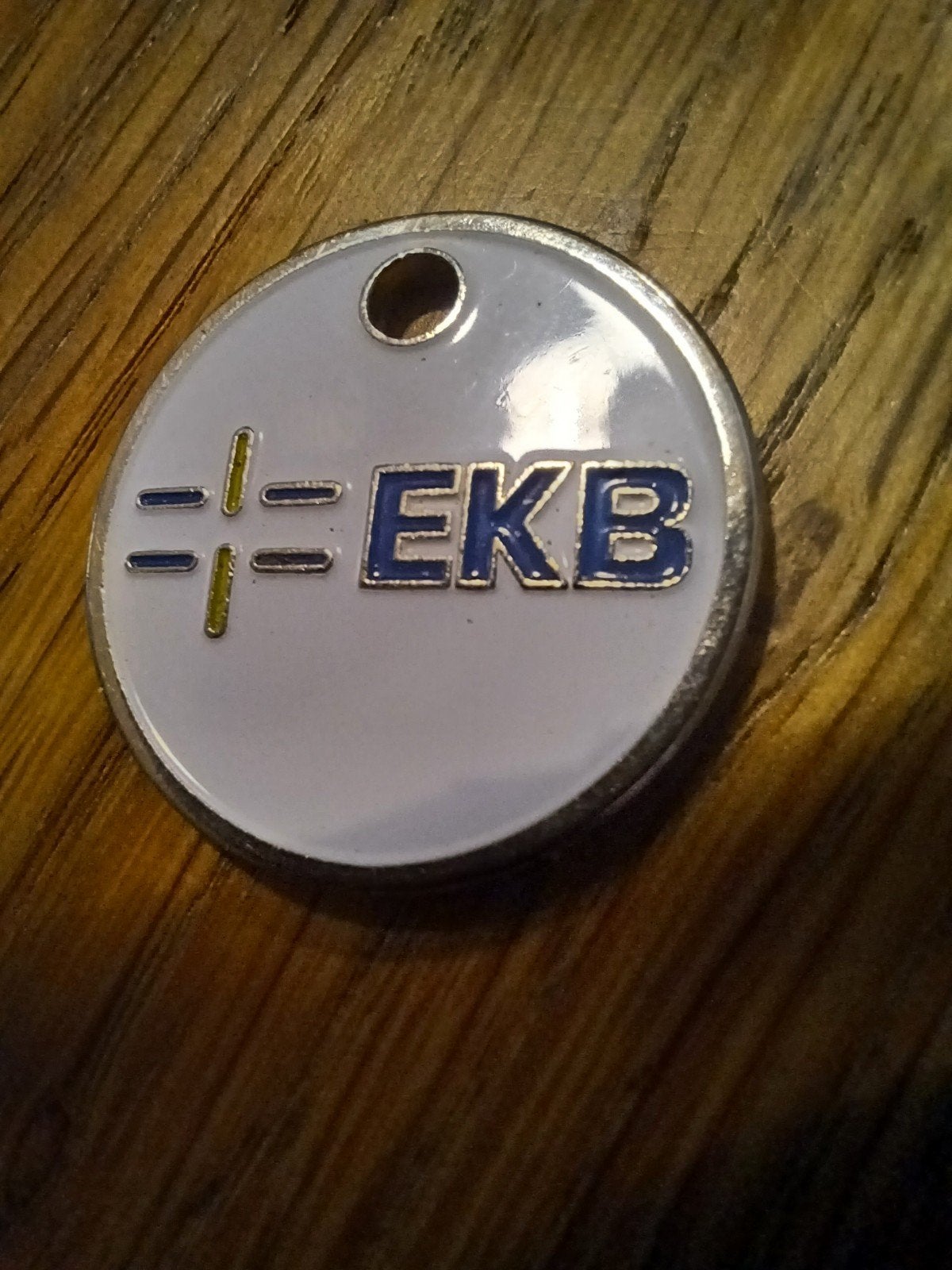 Winkelwagenmuntje EKB, Ophalen