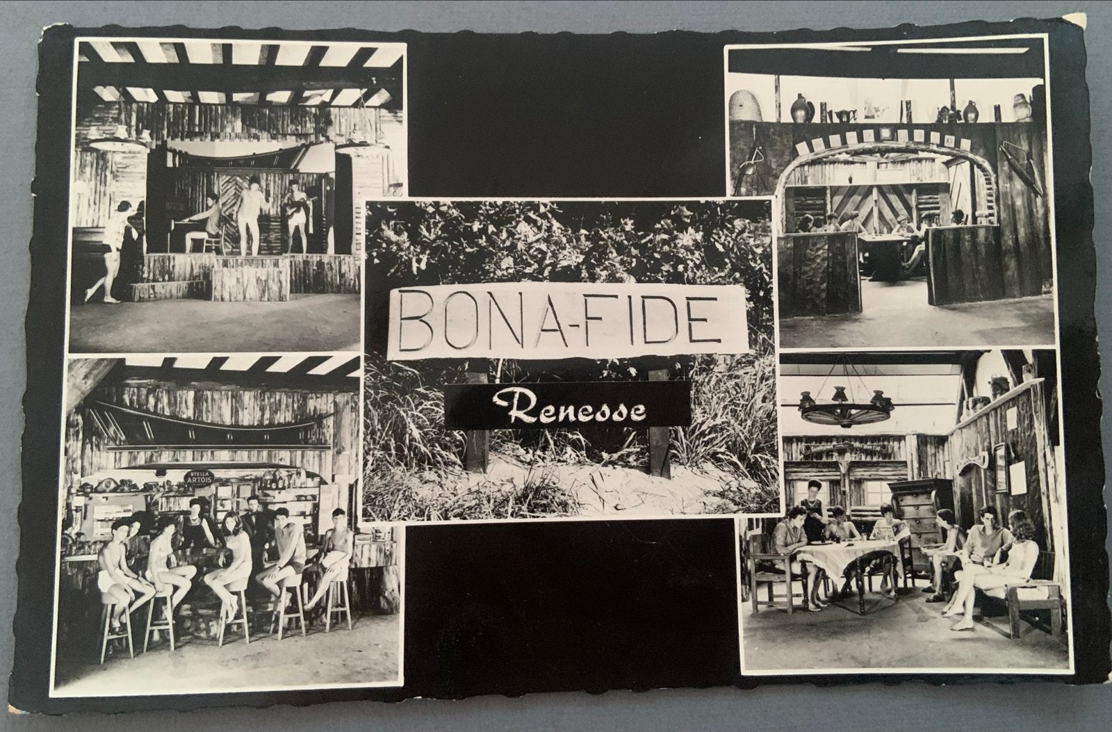 Kantine "BONA-FIDE" Renesse, Verzenden, 1940 tot 1960, Gelopen, Zeeland