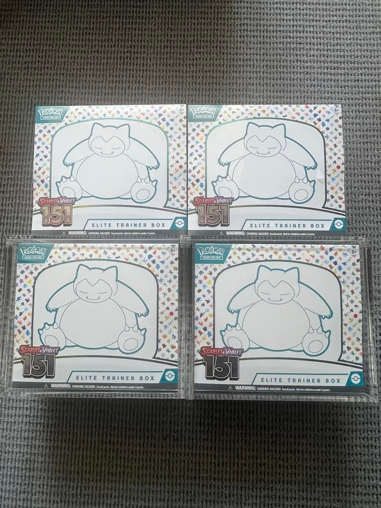 Pokémon 151 Elite Trainer Box (ETB), Ophalen of Verzenden, Nieuw, Overige typen