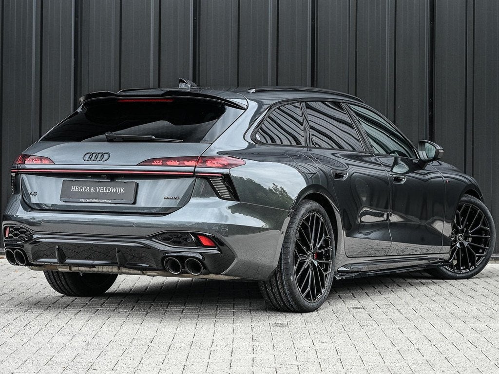 Audi A6 Avant 3.0 TFSI 368PK Quattro S-Edition | Achterasbes, Auto's, Audi, Stof, Zwart, 2995 cc, 367 pk