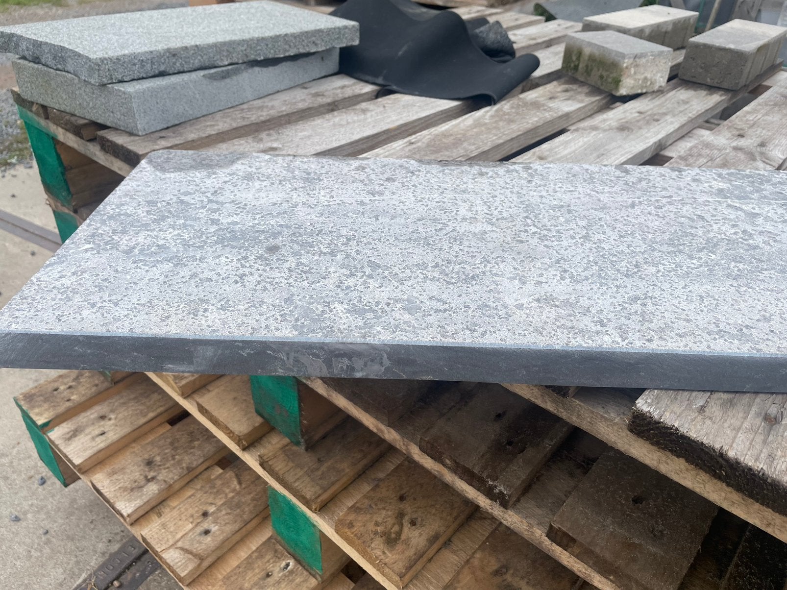 Blauwe steen 100x30x3 promo, Tuin en Terras, Ophalen, Nieuw, Natuursteen, Overige typen