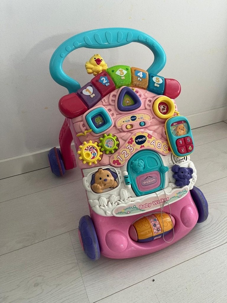 VTech Baby Walker / loopwagen roze, Kinderen en Baby's, Ophalen, Gebruikt, 6 maanden tot 2 jaar