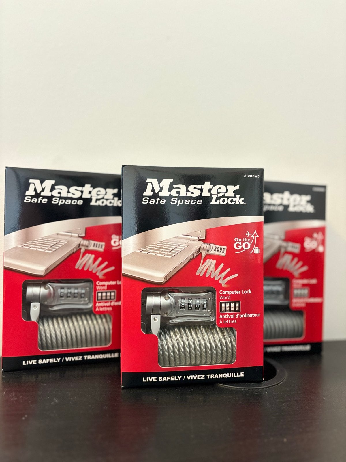 Master Lock Safe Space Lock - 3 stuks  nieuw in doos, Ophalen of Verzenden, Nieuw