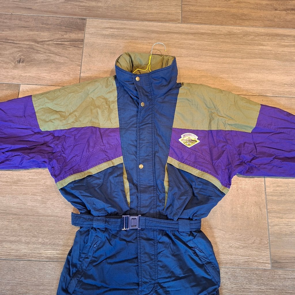 Vintage / retro 90s fout skipak maat M merk Shibuya, Kleding | Heren, Maat 52/54 (L), Ophalen of Verzenden, Shibuya, Gedragen