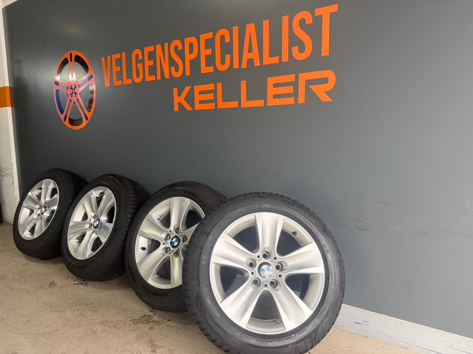 Bmw 5 serie F10 F11 velgen 5x120 Winterset zgan Pirelli