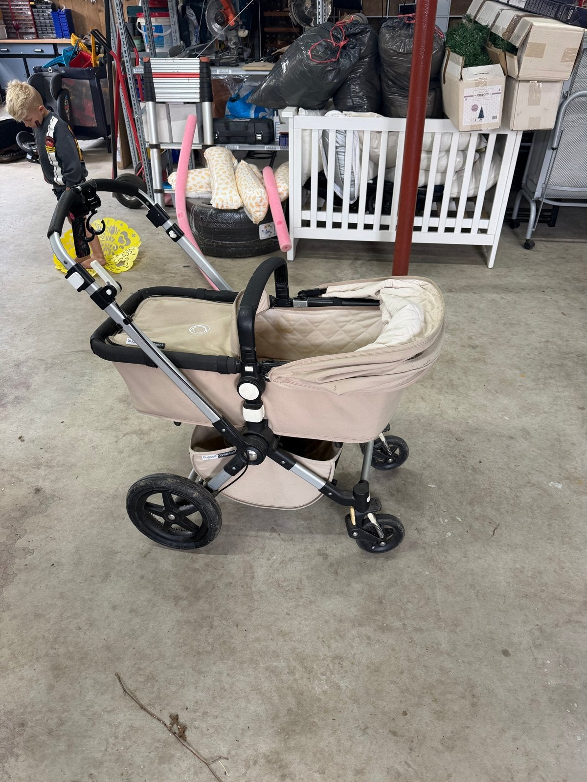 Bugaboo Cameleon 3 Combiwagen Beige | Compleet | Nette staat, Ophalen, Gebruikt, Bugaboo, Combiwagen