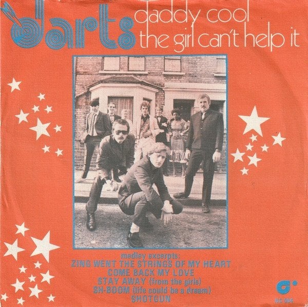 Darts - Daddy Cool/The Girl Can't Help It (Single), Gebruikt, 7 inch, Pop, Fotohoes