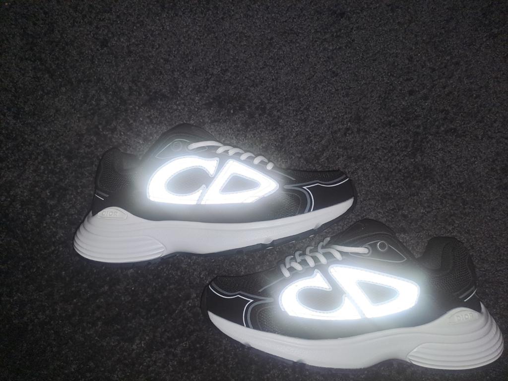 Dior B30 Sneakers Maat 35 Zwart/Wit, Zwart, Ophalen of Verzenden, Dior, Sneakers of Gympen