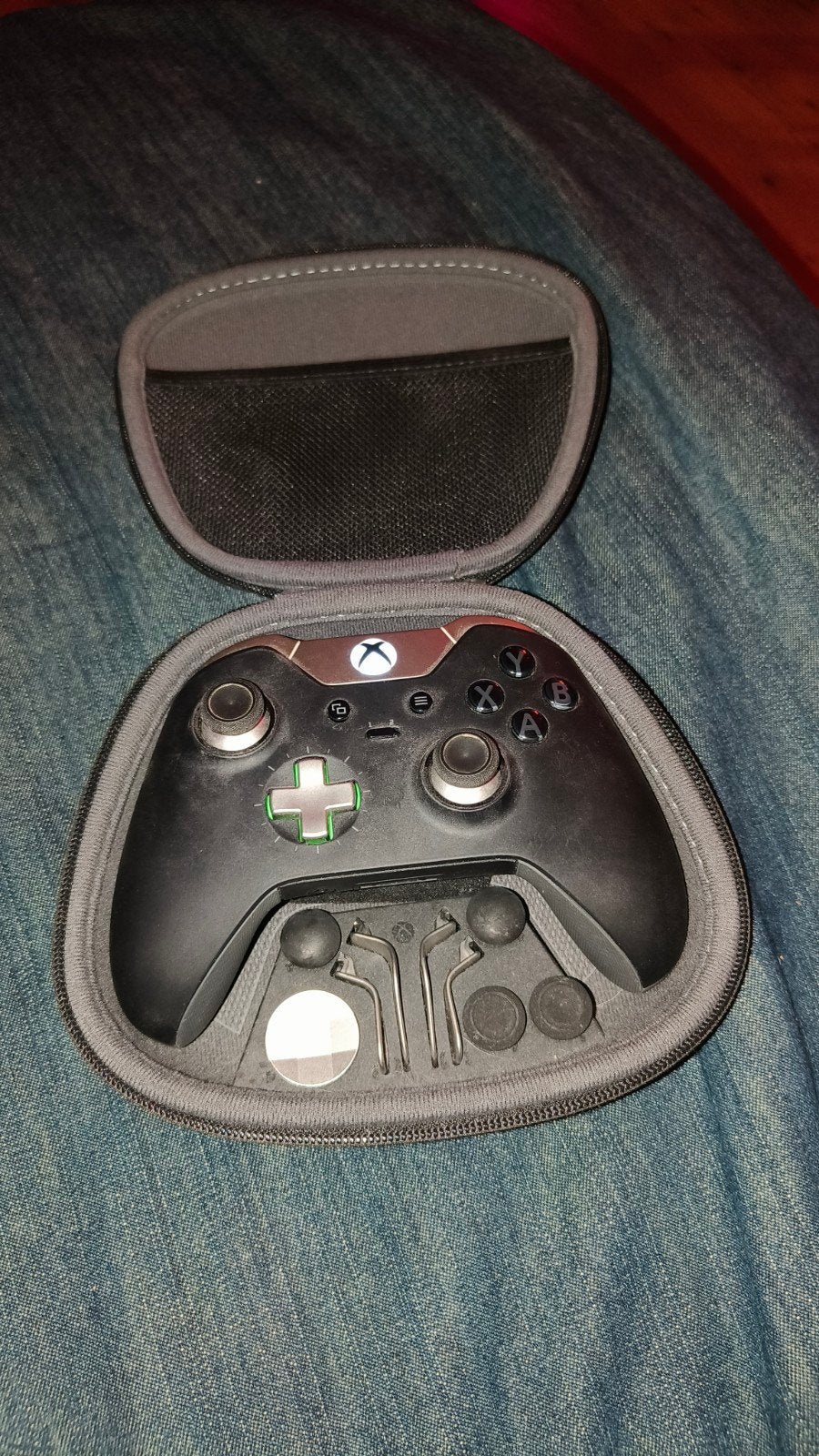 Xbox One Elite Controller Series 2 met accessoires, Spelcomputers en Games, Xbox One, Ophalen of Verzenden, Zo goed als nieuw