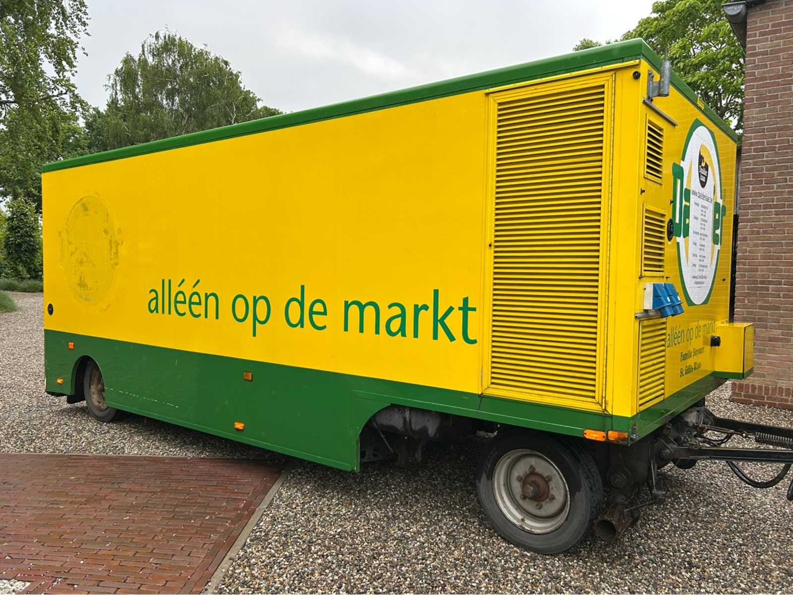 2003 Coxx / Lemaire Aanhanger Marktwagen Foodtruck Aanhangwa, Gebruikt