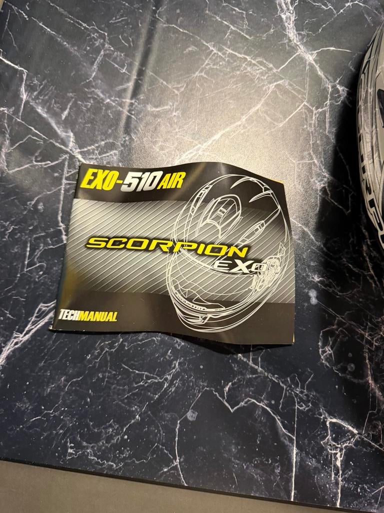 Scorpion helm nieuw maat S, Motoren, Ophalen