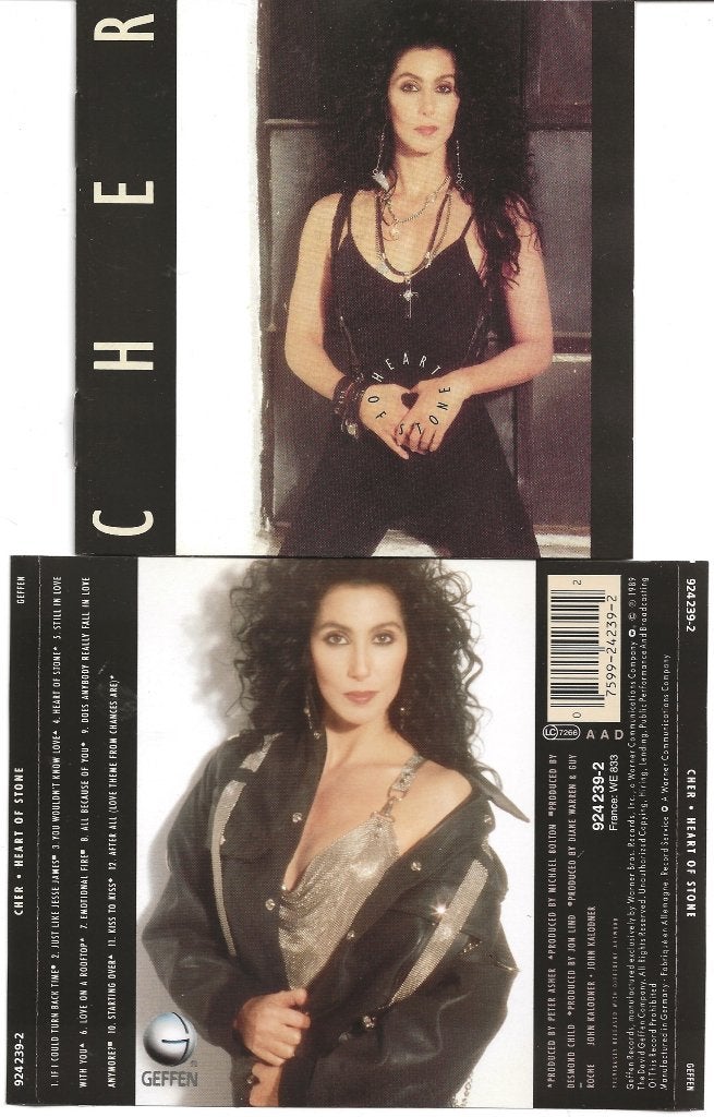 CHER CD: HEART OF STONE, Ophalen of Verzenden