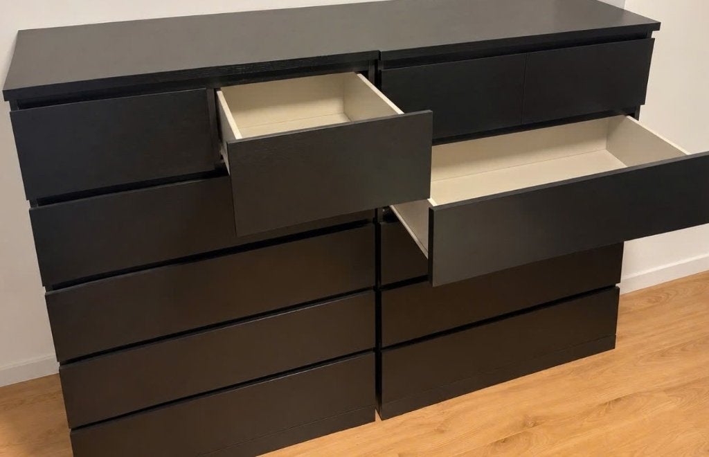 Malm Ikea Ladenkast 2 Stuks - Gebruikt, Huis en Inrichting, Ophalen, Gebruikt, 5 laden of meer, 100 tot 150 cm