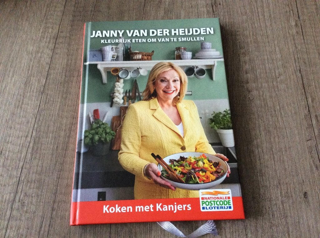 Janny van der Heijden – Koken met Kanjers, Ophalen of Verzenden, Zo goed als nieuw, Janny van der Heijden; Linda Collister, Nederland en België