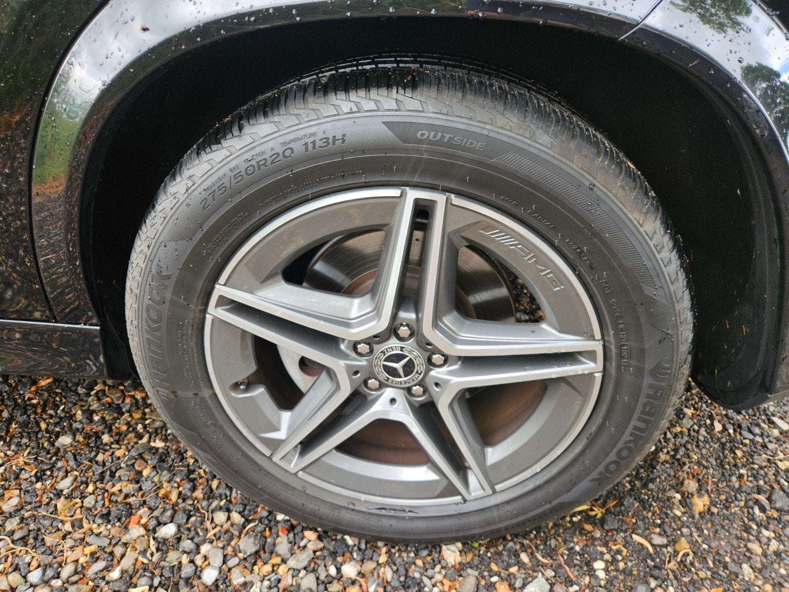 MERCEDES AMG VELGEN 275/50/R20 ZEER NETJES, Auto-onderdelen, Banden en Velgen, Ophalen, Gebruikt, 275 mm, Banden en Velgen