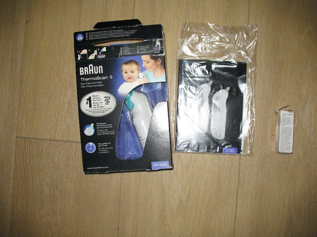 Braun ThermoScan 5-oorthermometer IRT6020, Ophalen
