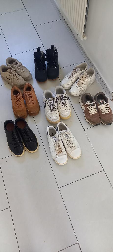 Mannen schoenen en boots nike, karl kani en filling pieces, Kleding | Heren, Schoenen, Ophalen, Gedragen, Veterschoenen