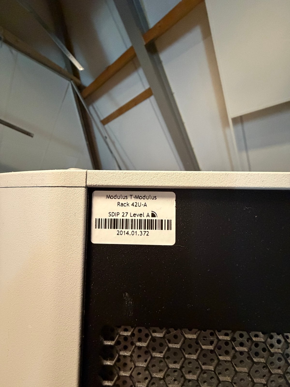 Rittal Modulus T-Modulus 19 inch 42U Serverkast met Koeling, Ophalen, Gebruikt, Geperforeerd