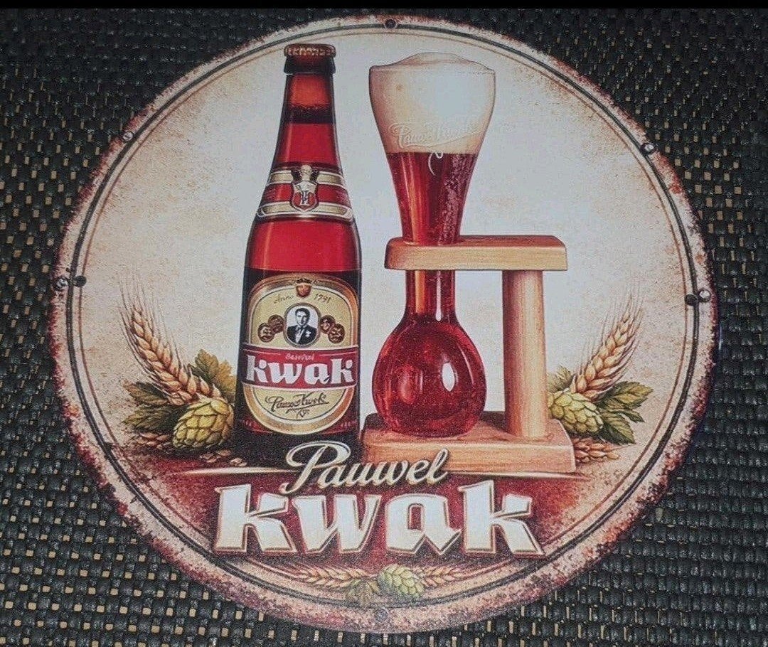 Wandbord Pauwel Kwak bier, Verzamelen, Ophalen of Verzenden, Nieuw, Reclamebord, Plaat of Schild, Overige merken
