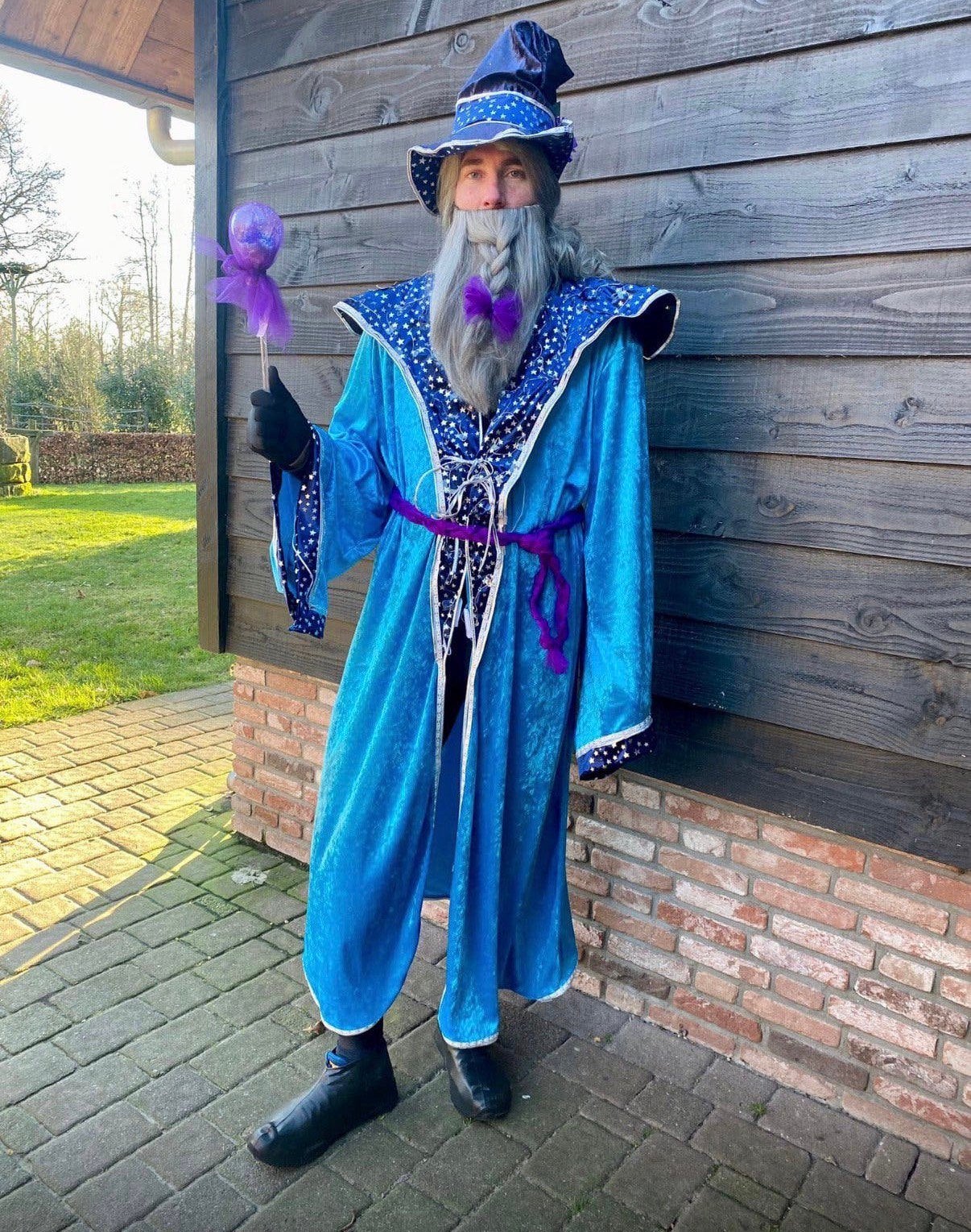 Tovenaars pakken, sprookje, carnaval, schoolcarnaval, Ophalen of Verzenden, Zo goed als nieuw, Maat 46/48 (XL) of groter, Carnaval