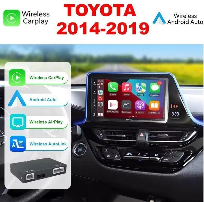 Toyota Auris Prius Yaris draadloos Apple Carplay AndroidAuto, Auto diversen, Autoradio's, Nieuw, Ophalen of Verzenden
