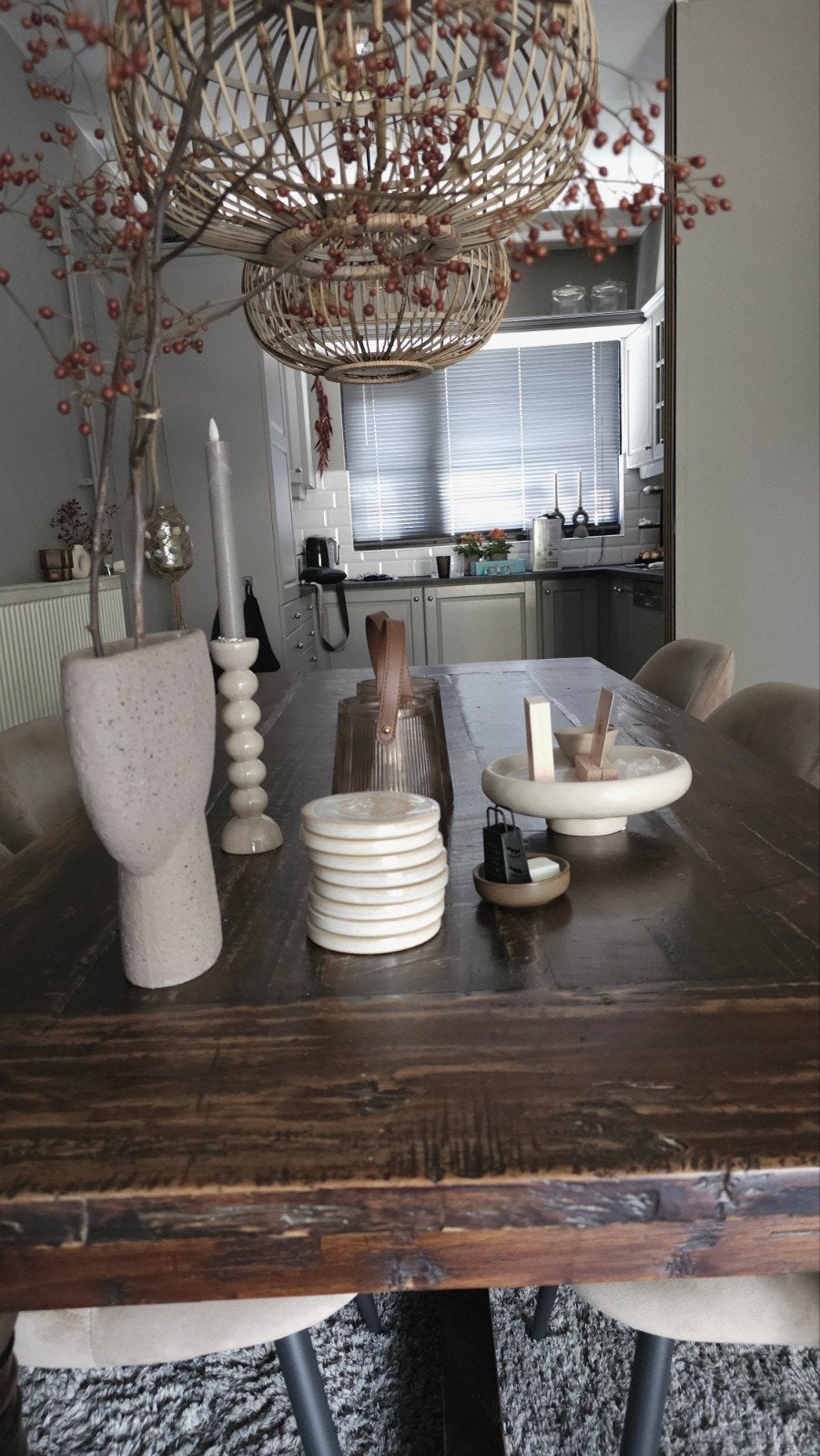 Kloostertafel met oud Indisch tafelblad., Huis en Inrichting, Tafels | Eettafels, Ophalen, Gebruikt, Rechthoekig, 50 tot 100 cm