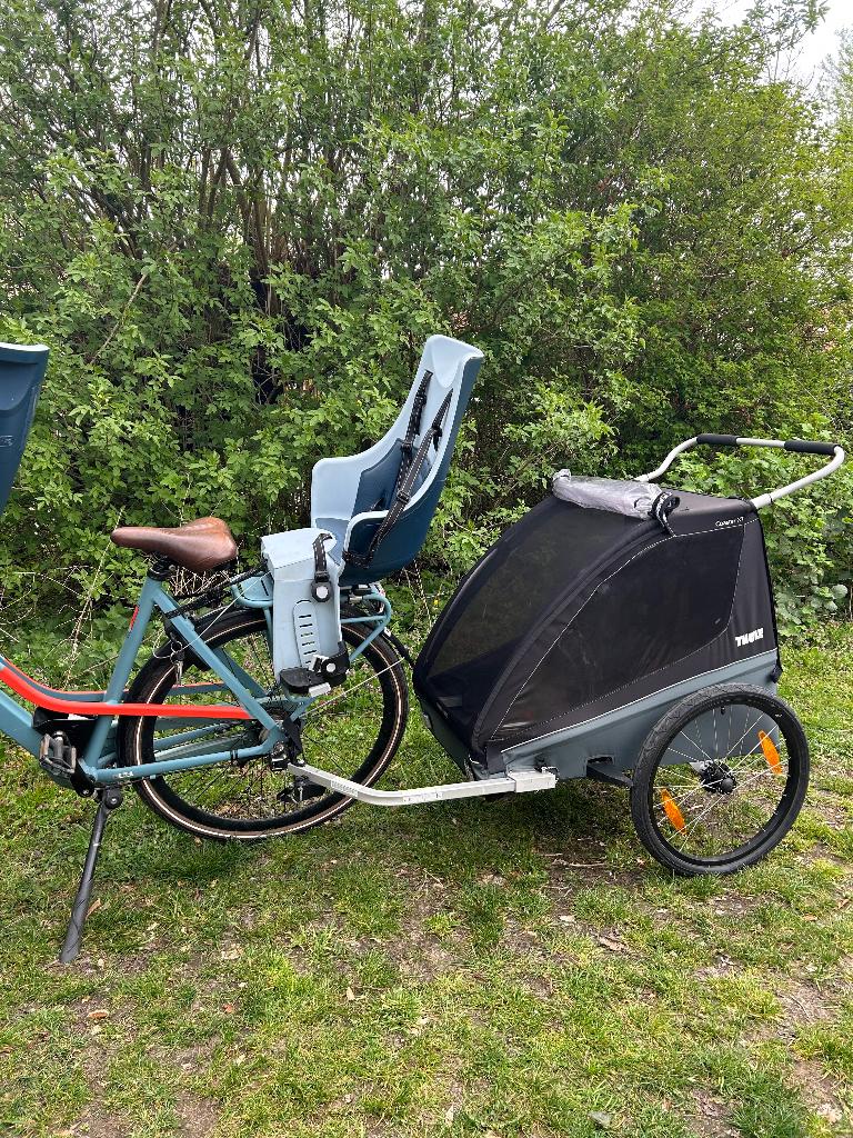 Thule coaster xt fietskar en wandelwagen!, Ophalen, Gebruikt, 40 tot 60 kg, Thule