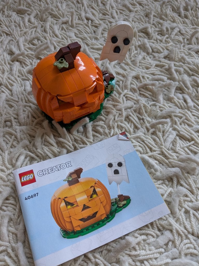 LEGO Halloween Pumpkin, Lego, Compleet, Ophalen of Verzenden, Zo goed als nieuw