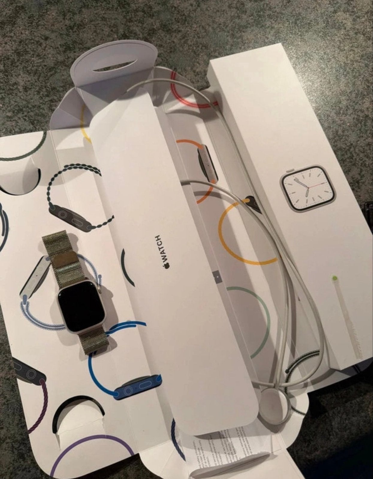 Apple Watch Series 7 41mm Cellular, IOS, Ophalen of Verzenden, Zo goed als nieuw, Waterdicht