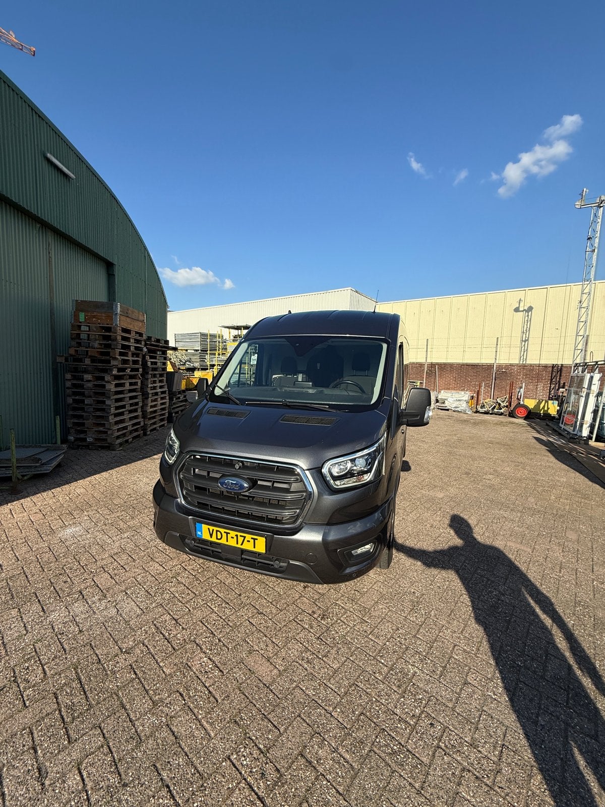 Ford Transit GB 350 L3h2 Tdci 185pk FWD Aut 2019 Grijs, Stof, 1995 cc, Euro 6, USB