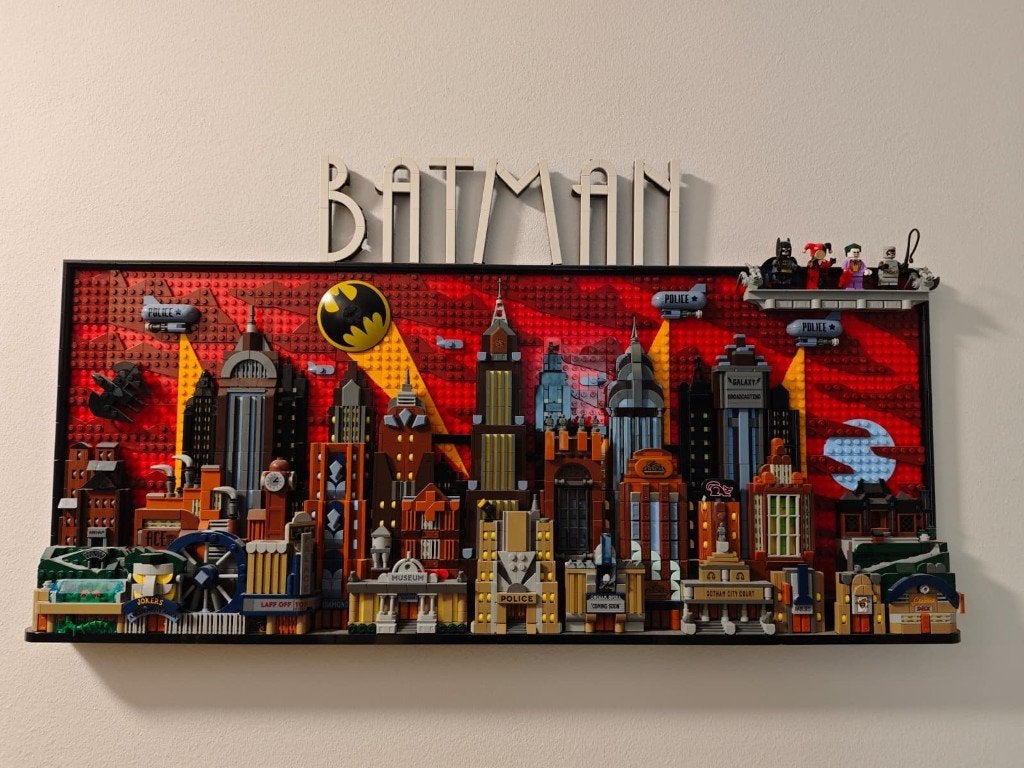 LEGO Batman Gotham City 76271 Gebouwd of Gedemonteerd, Overige thema's, Lego, Ophalen of Verzenden, Zo goed als nieuw