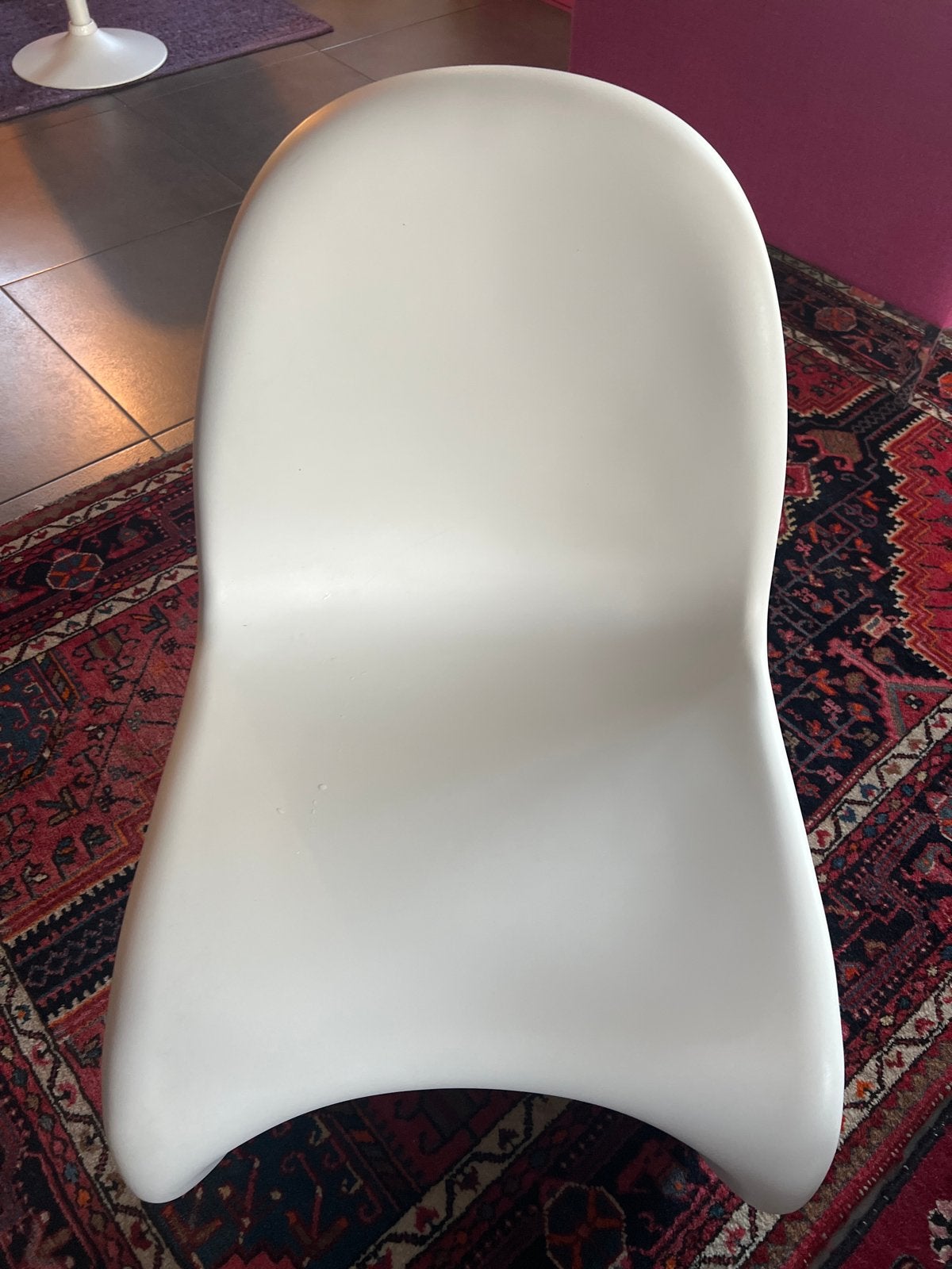 Vitra Panton Chair - Witte Design Stoel, Ophalen, Kunststof, Gebruikt, Twee