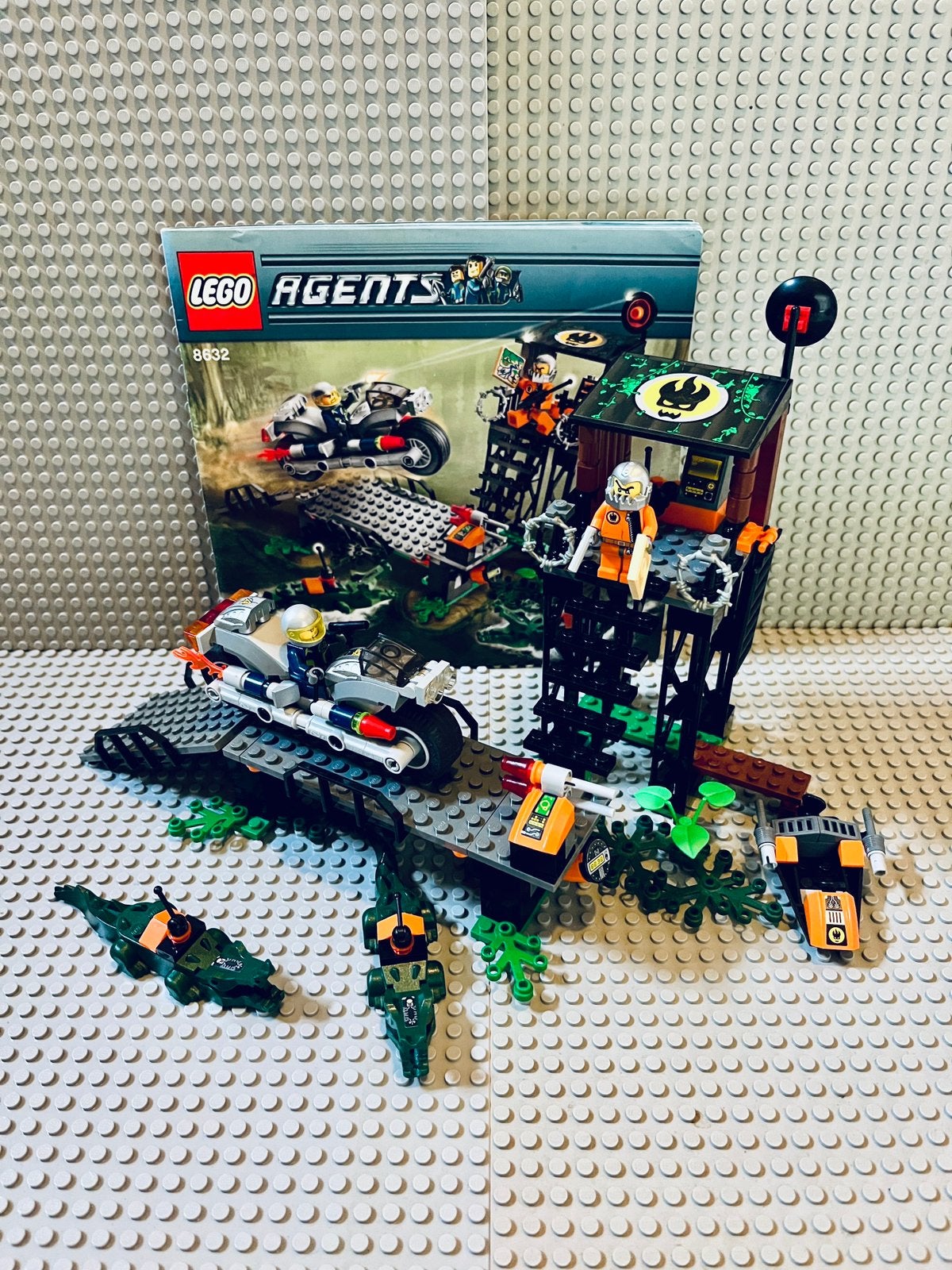 LEGO Agents 8632 Mission 2: Swamp Raid, Kinderen en Baby's, Speelgoed | Duplo en Lego, Compleet, Gebruikt, Overige thema's, Lego