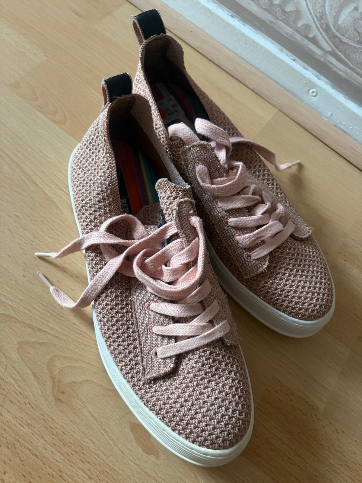 Replay Sneakers Roze Maat 40 - nieuw, Ophalen of Verzenden, Zo goed als nieuw, Roze, Sneakers of Gympen