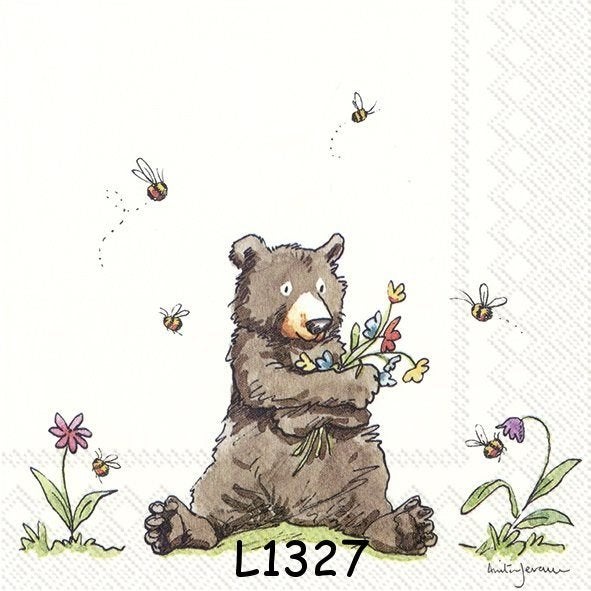 Servetten decoupage/bullet journal - beer L1327 - 33ct, Verzenden, Nieuw