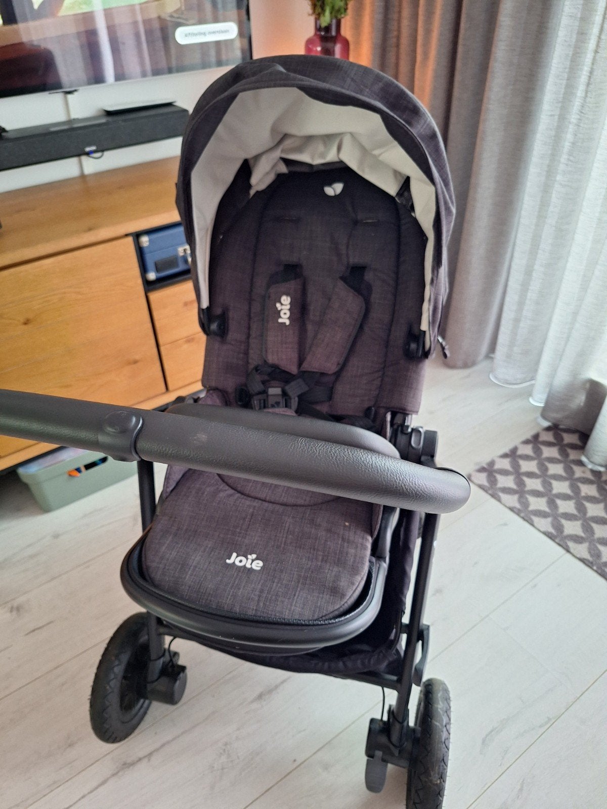 Joie Kinderwagen met Maxi-Cosi adapters en regenhoes, Ophalen