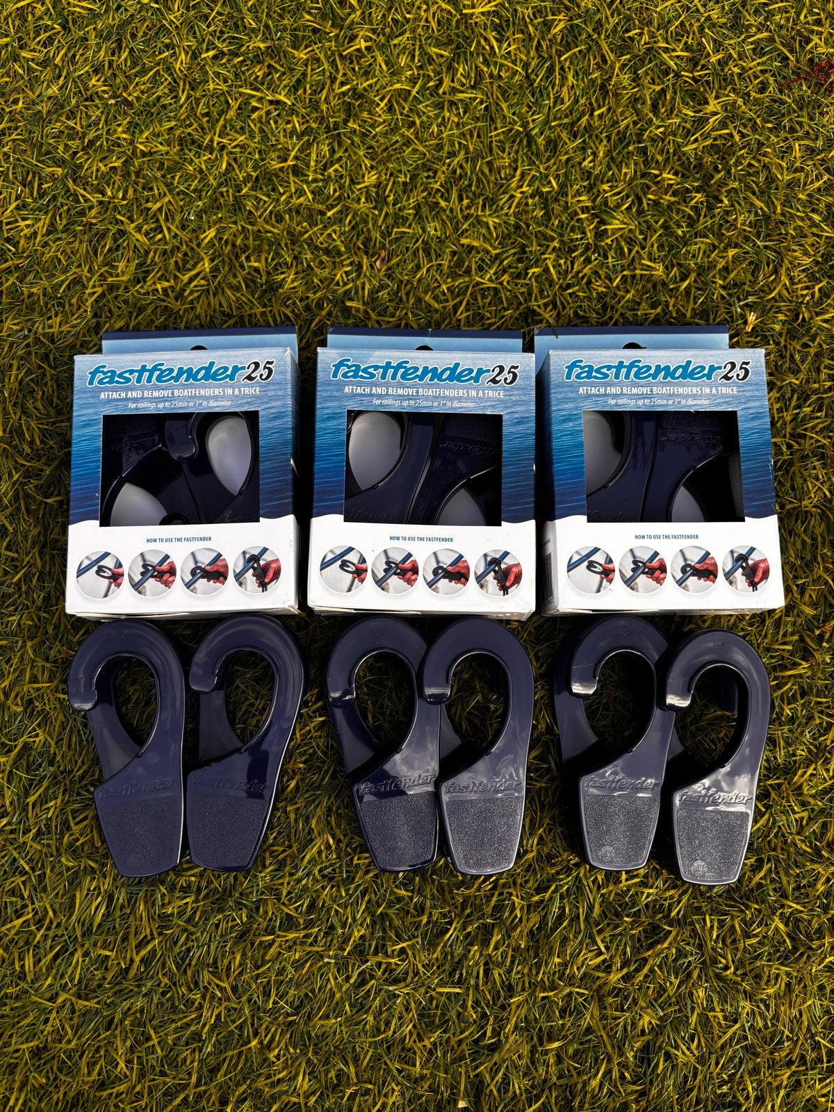 Fastfender 25 - Set van 12 stuks blauw, Watersport en Boten, Ophalen of Verzenden, Nieuw, Overige typen