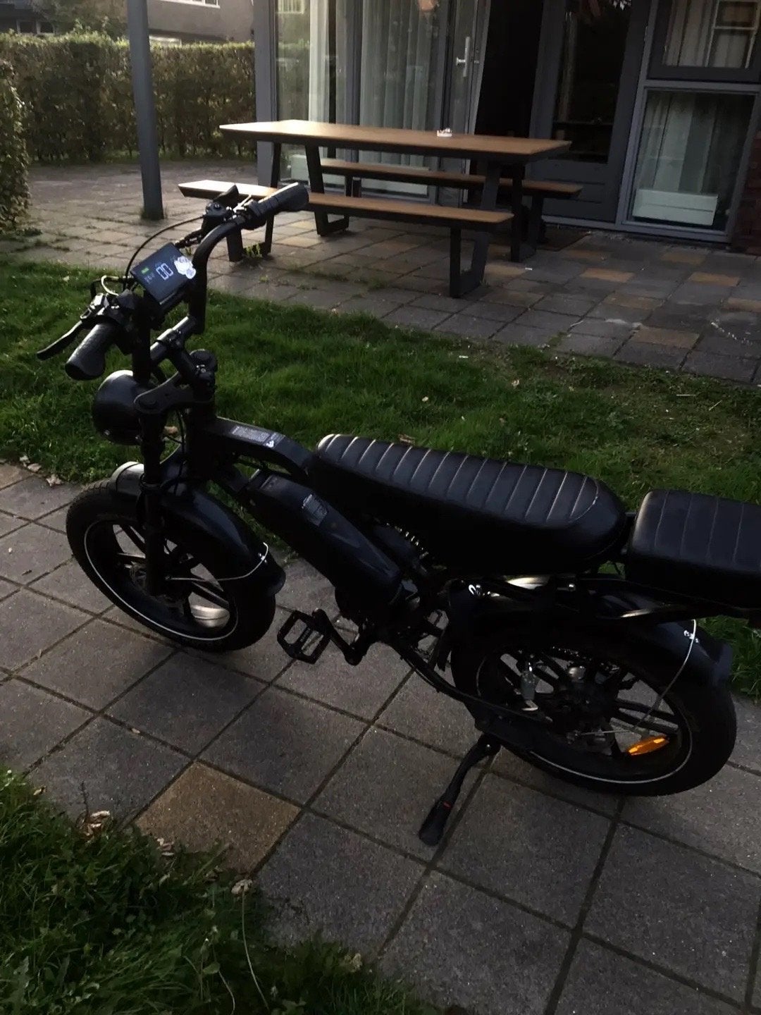 Fatbike E-bike - Zwart, Zo goed als nieuw, Fietsen en Brommers, Zo goed als nieuw, Minder dan 47 cm, 50 km per accu of meer, Ophalen