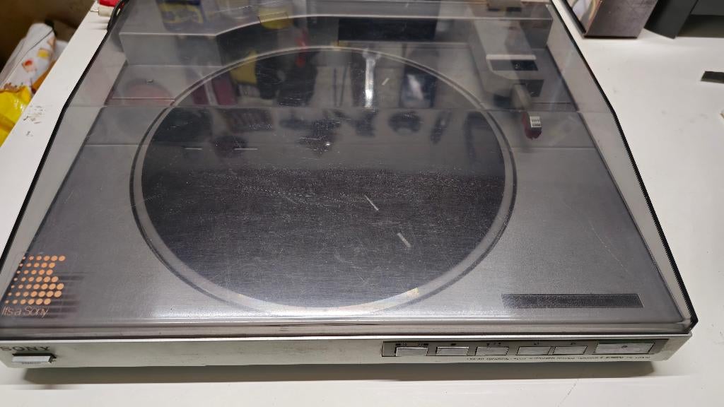 vintage jaren 80  sony ps lx 510 draaitafel, Audio, Tv en Foto, Platenspelers, Ophalen, Gebruikt, Platenspeler, Sony