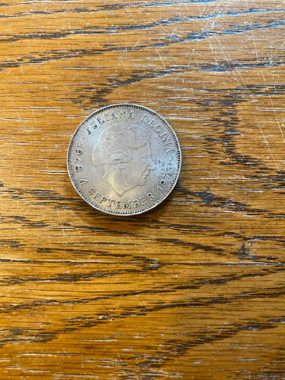 Zilveren 10 Gulden Munt Koningin Juliana 1973, Koningin Juliana, Zilver, Ophalen of Verzenden, Losse munt